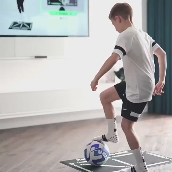 Fotboll Pro Träningsmatta och Videoträningsprogram Carvallo
