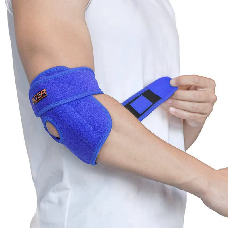 Armbågsstöd för tennisarmbåge och överbelastning Blå