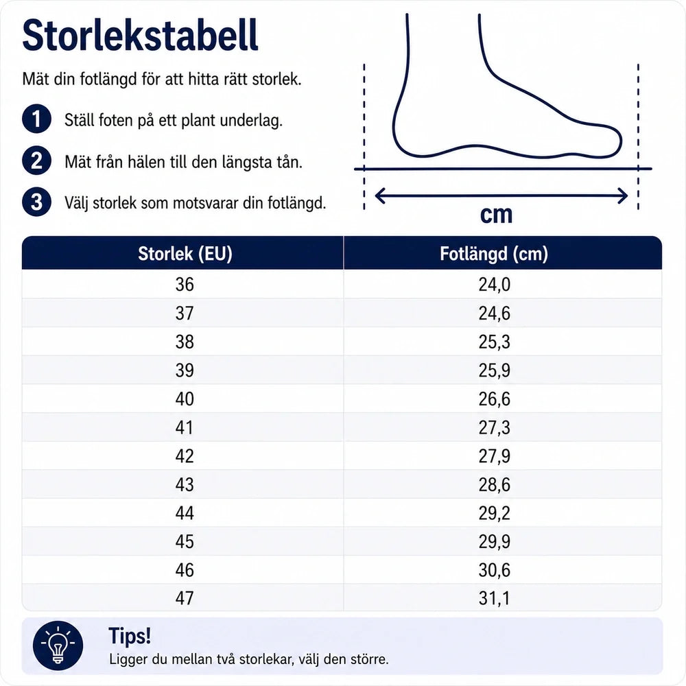 Barfotaskor fodrade för vinter och kyla
