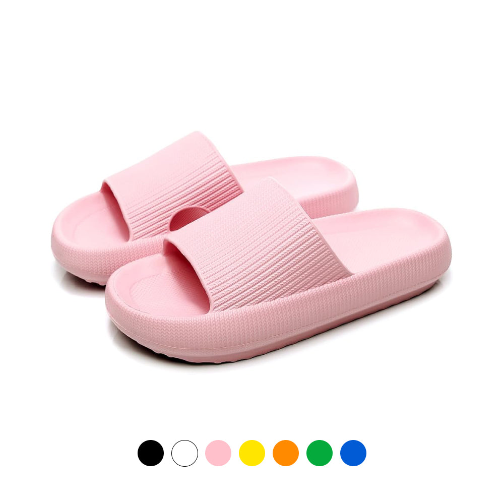Ergonomiska tofflor med stötdämpande sula Rosa