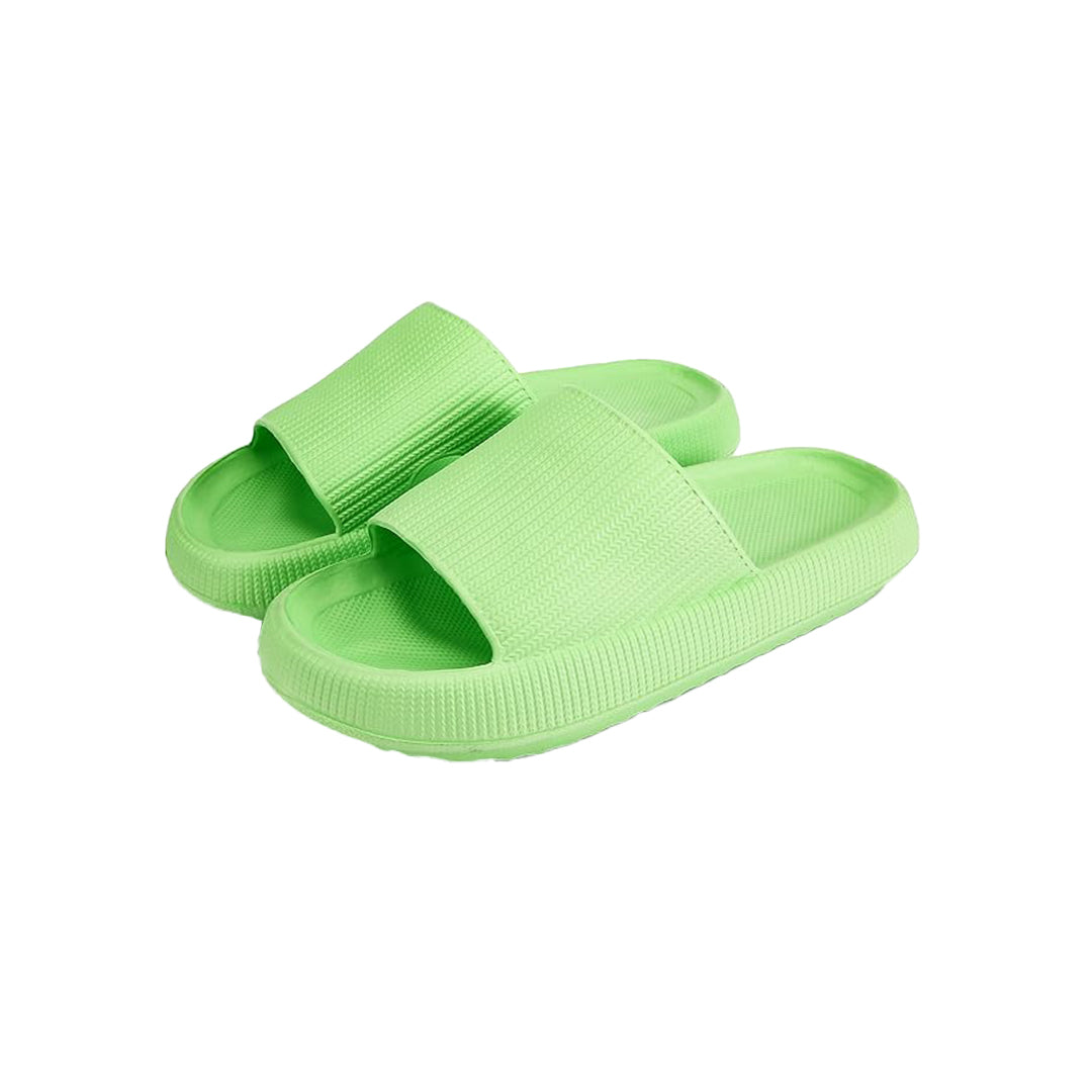 Ergonomiska tofflor med stötdämpande sula Ljusgrön