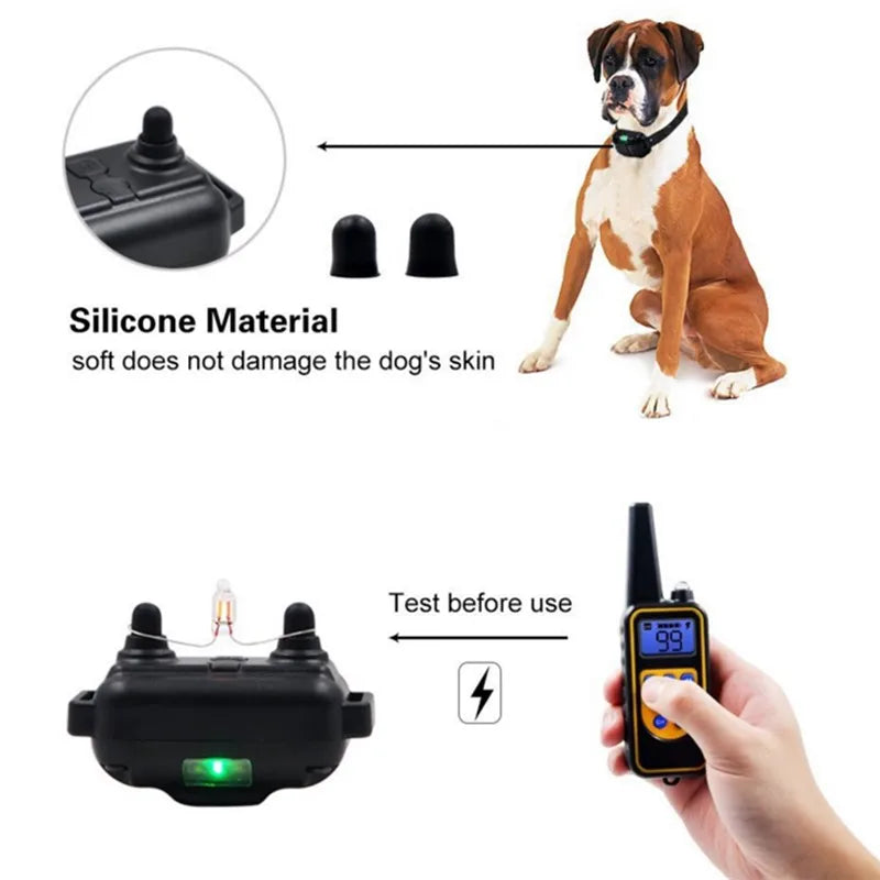 Elektrisk hundträning E-halsband – Säkert, effektivt fjärrkontroll