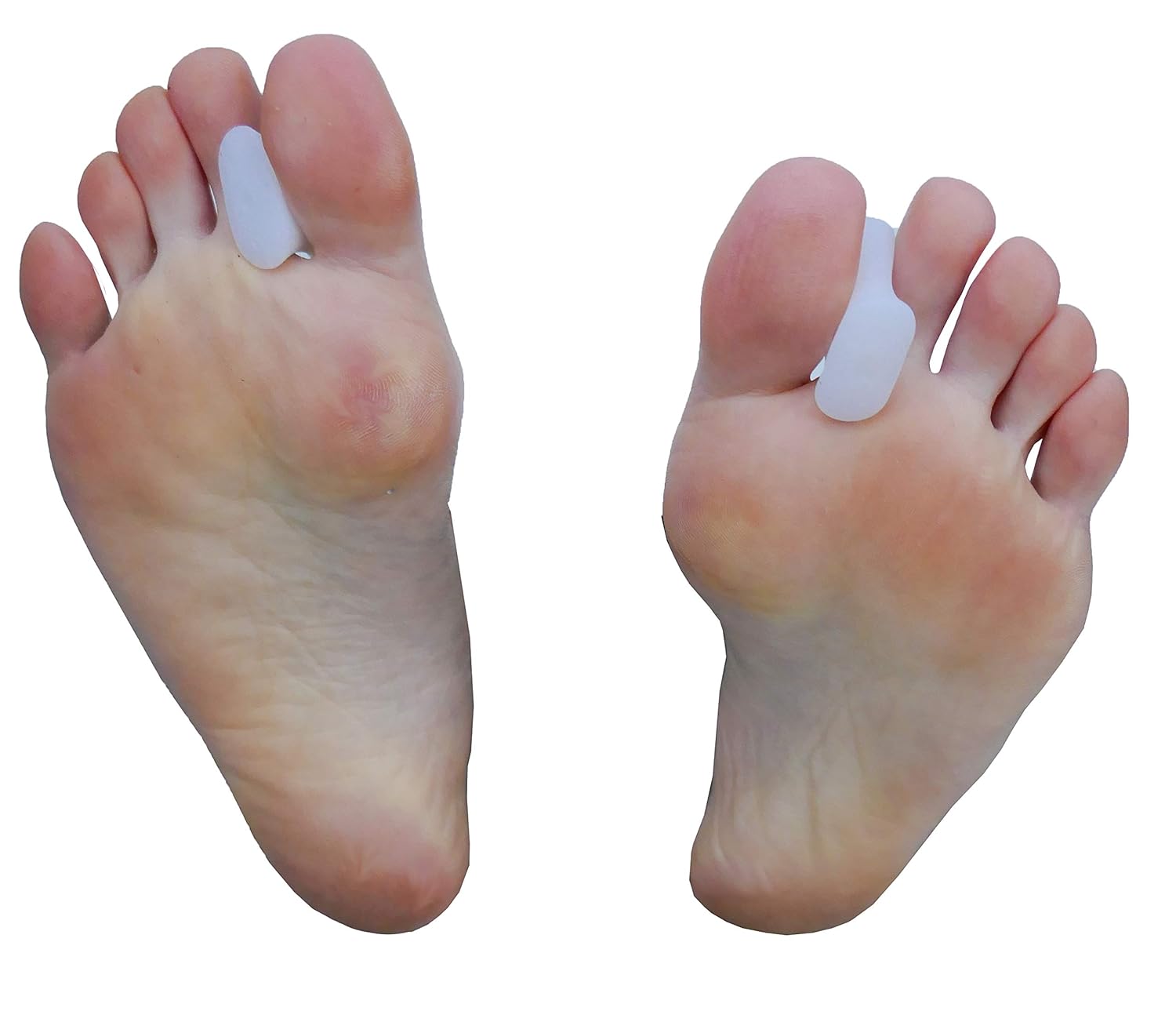 Hallux valgus tåskiljare i silikon - stöd & avlastning (2st)