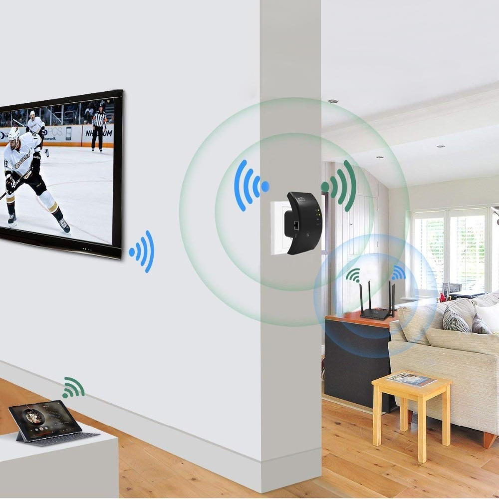 Trådlösa WiFi-Signal Booster