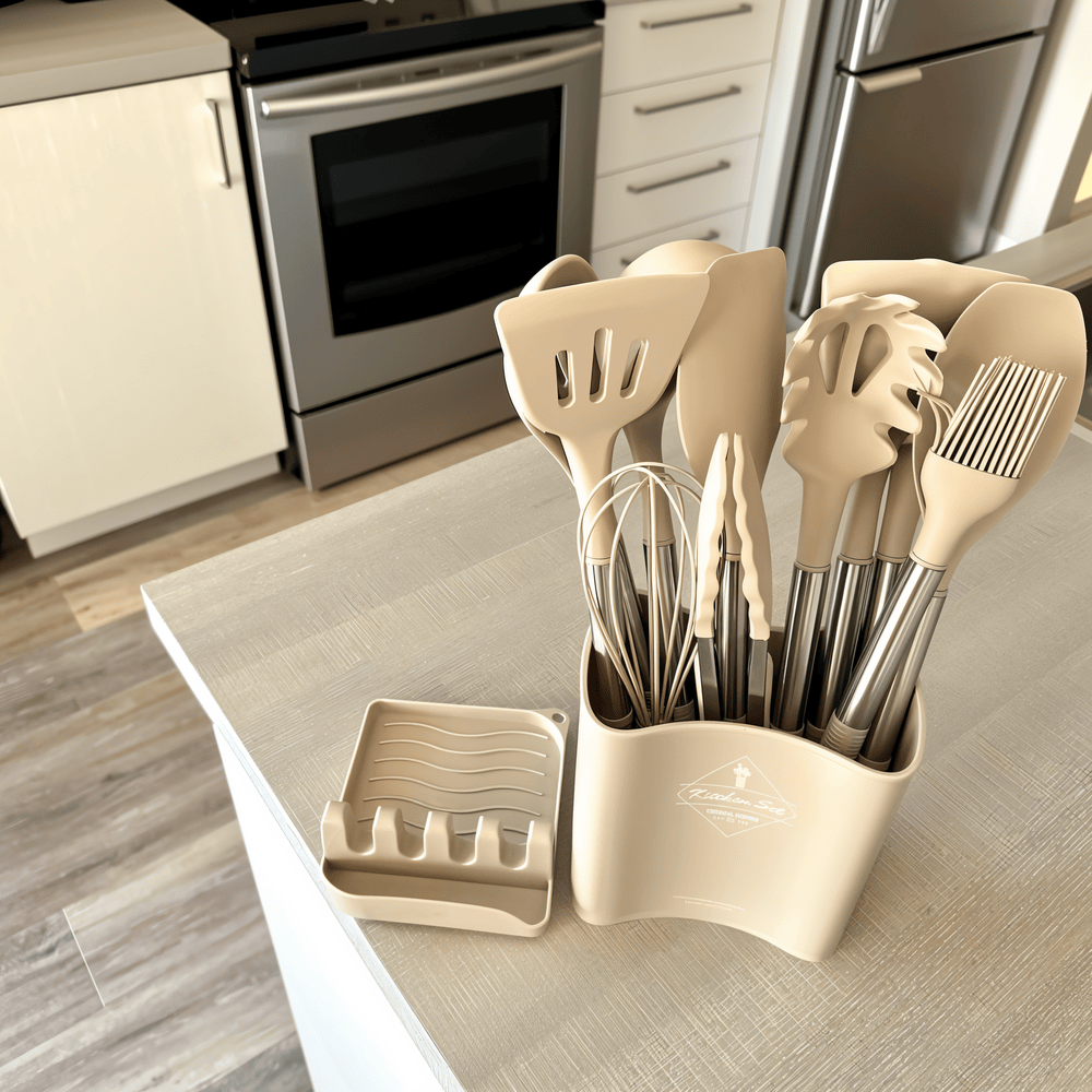 KitchenPro Silikon Köksredskap – Komplett 12 delars set Hemnix