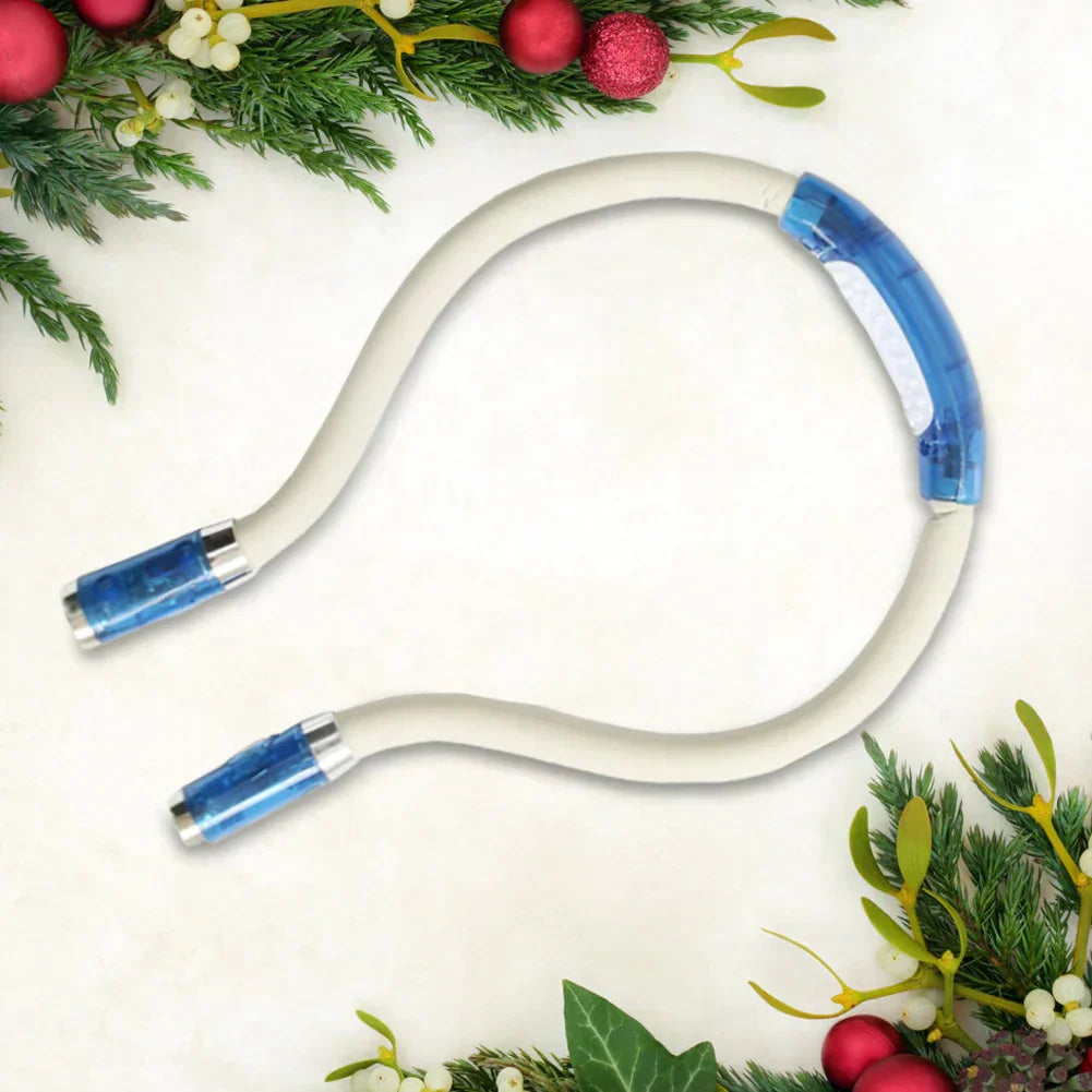 Flexibel handsfree stick- och virkningslampa – LED-halslampa för hantverk och läsning Carvallo