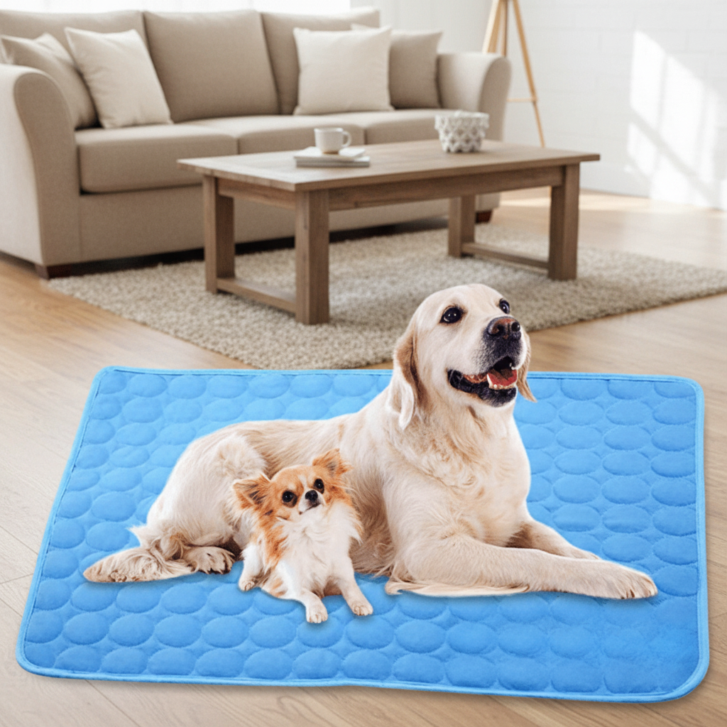 ChillPaws Cooling Dog Mat for Instant Refreshment and Comfort