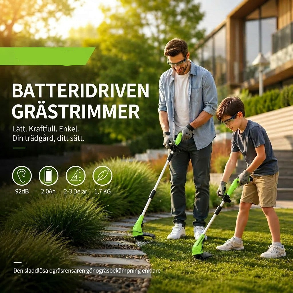 Batteridriven kantklippare | Kantklipp