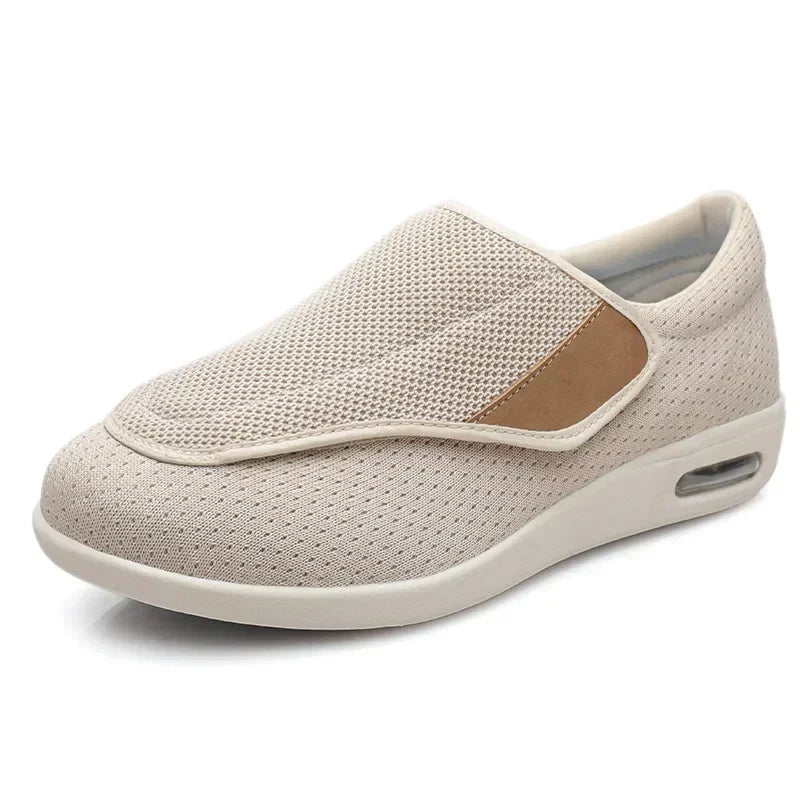 Diabetesskor - Perfekt för Breda & Svullna Fötter-Hemnix-Beige-35-Hemnix