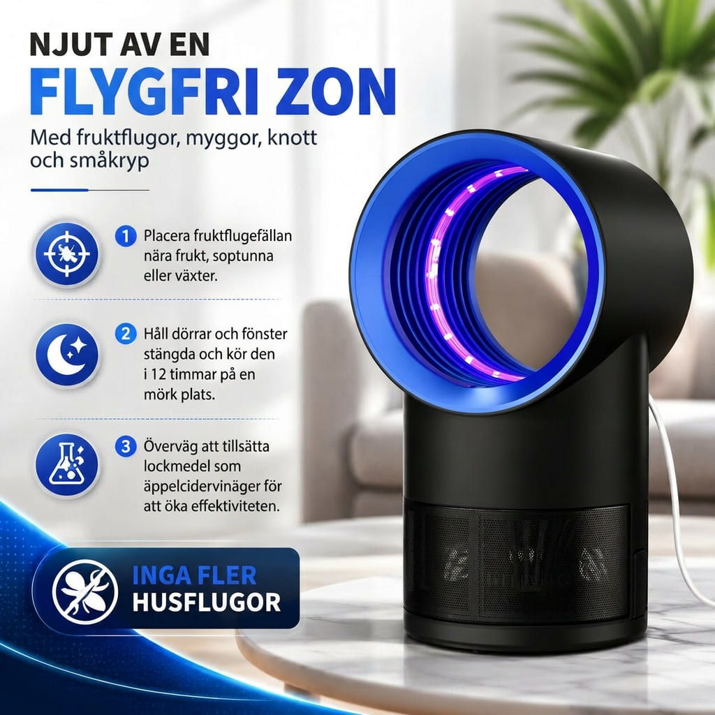 USB insektsfälla för bananflugor | Fällglans