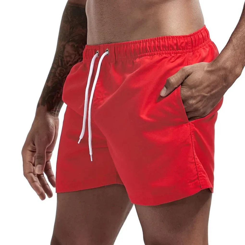 Snabbtorkande badshorts för män