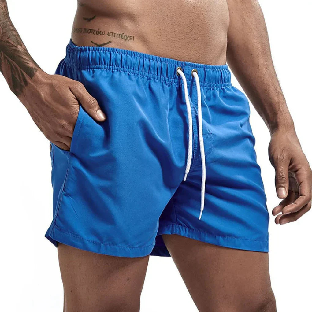 Snabbtorkande badshorts för män