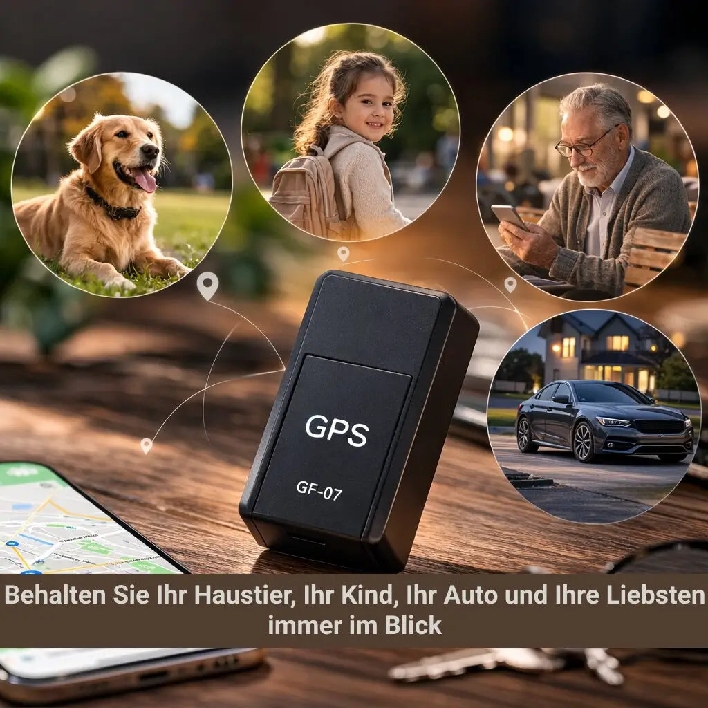 GPS Tracker för Bil | Mini GPS Tracker utan Abonnemang | Locaro