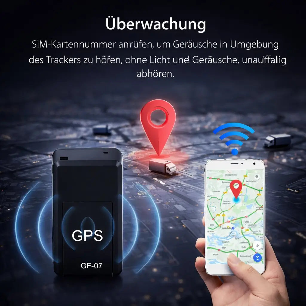 GPS Tracker för Bil | Mini GPS Tracker utan Abonnemang | Locaro