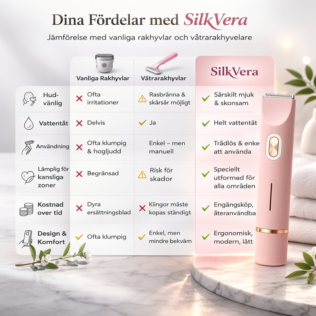 SilkVera intimtrimmer