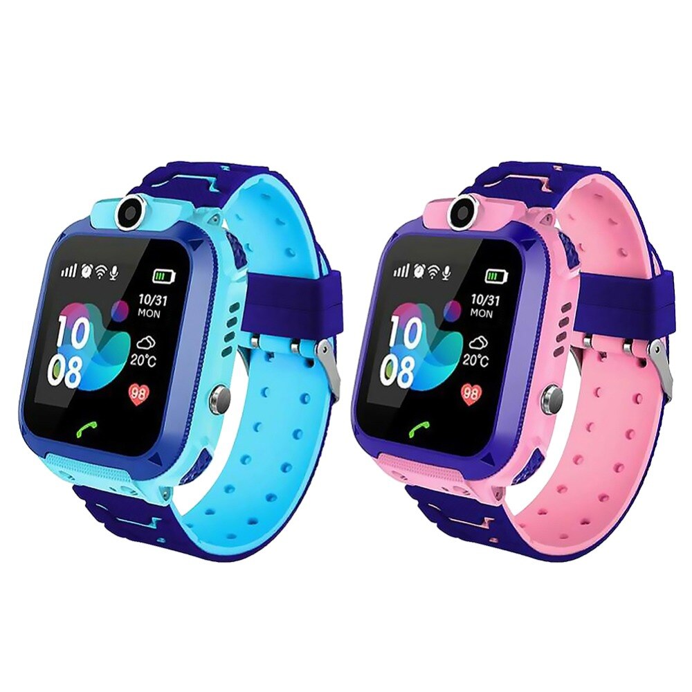 Barnsmartwatch - GPS, Kamera & SOS-knapp för Säkerhet