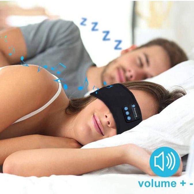 Kroppsbutiken Bluetooth pannband Pannband med hörlurar (Trådlös/Bluetooth)