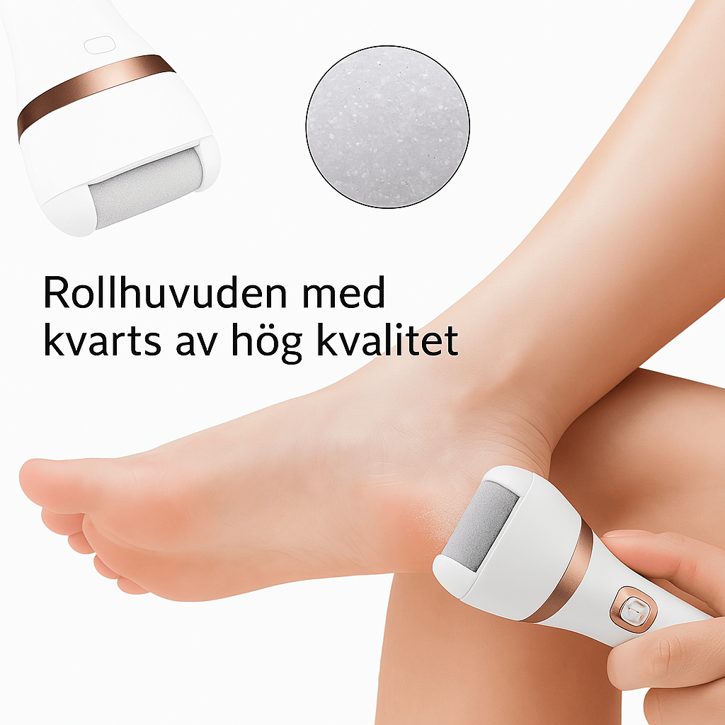 Elektrisk fotfil för förhårdnader