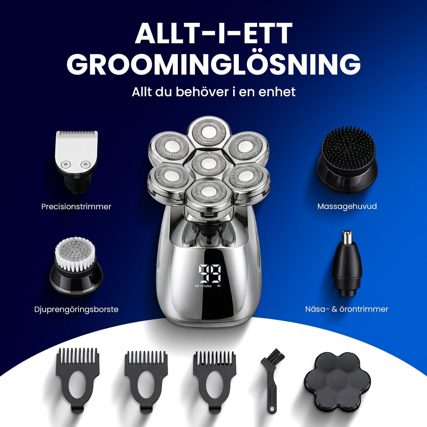 Rakapparat huvud 7D (multifunktionell)