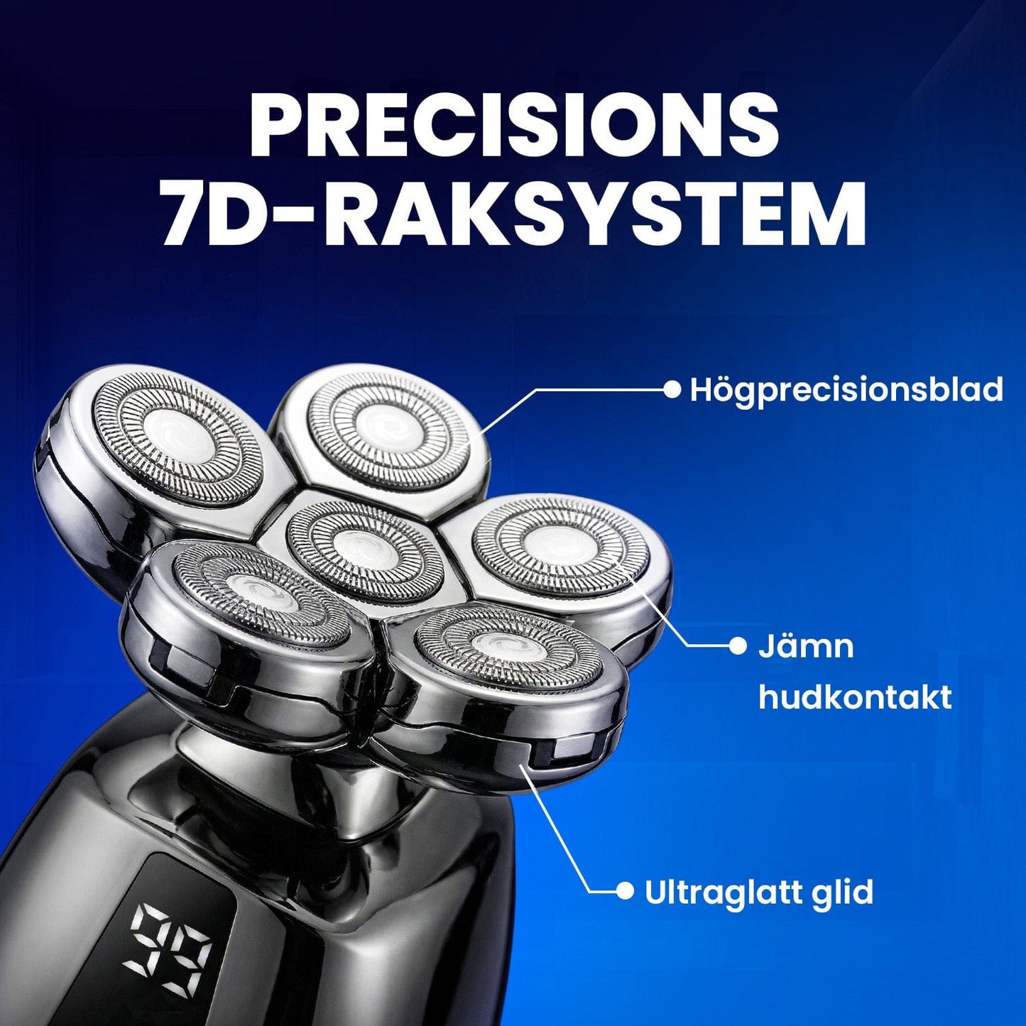 Rakapparat huvud 7D (multifunktionell)