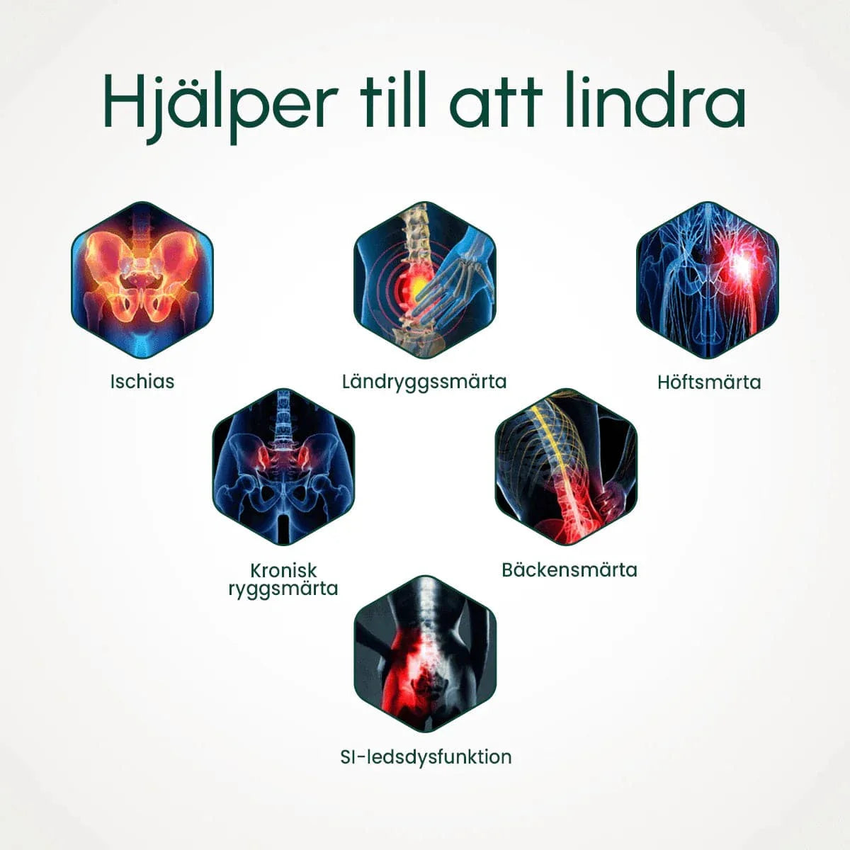 Höftbälte (stöd för höft och ländrygg)