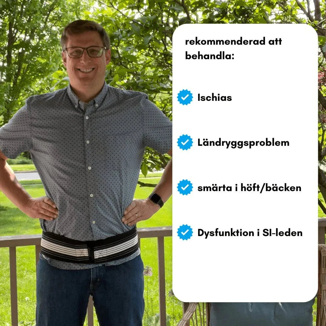 Höftbälte (stöd för höft och ländrygg)