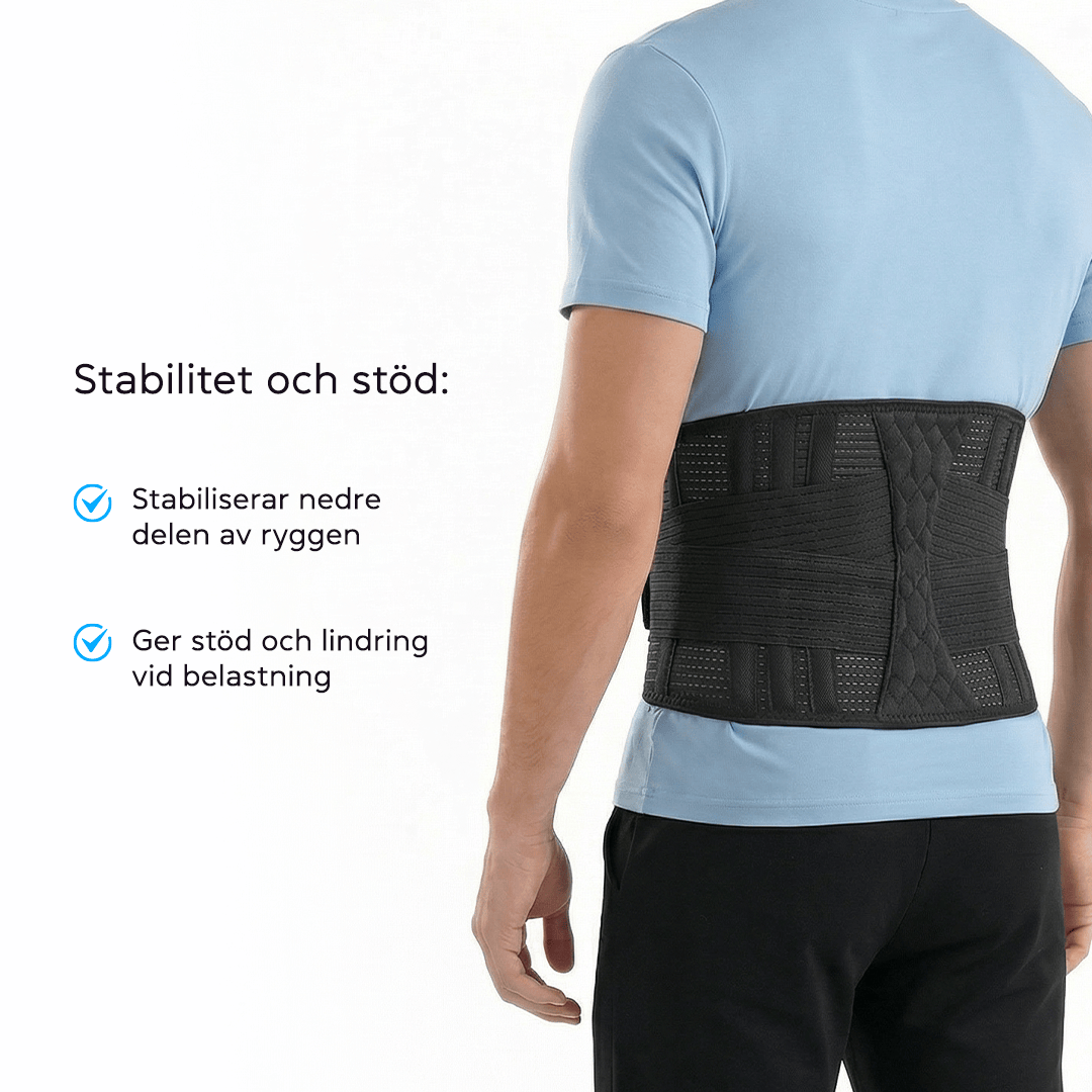Ländryggsstödbälte Pro