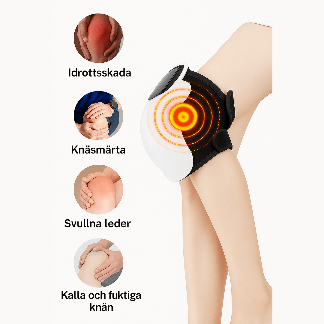 Knämassager värme och vibration