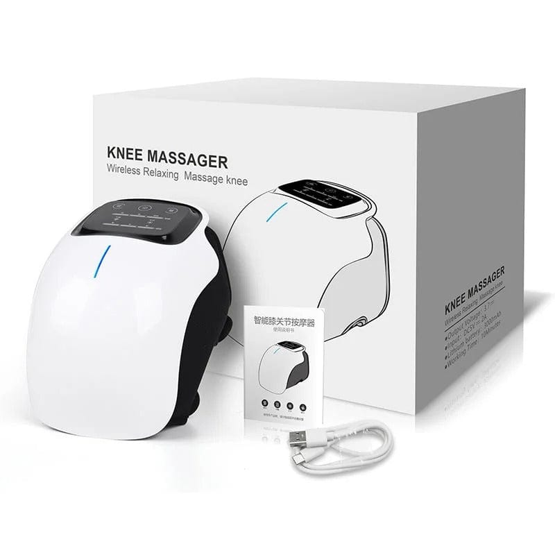 Knämassager värme och vibration