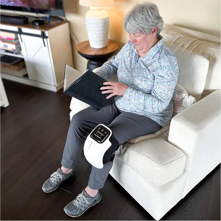 Knämassager värme och vibration