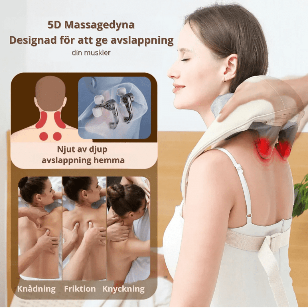 Kroppsbutiken Nackmassage Massageapparat nacke Ultra