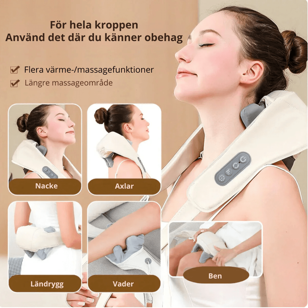 Kroppsbutiken Nackmassage Massageapparat nacke Ultra