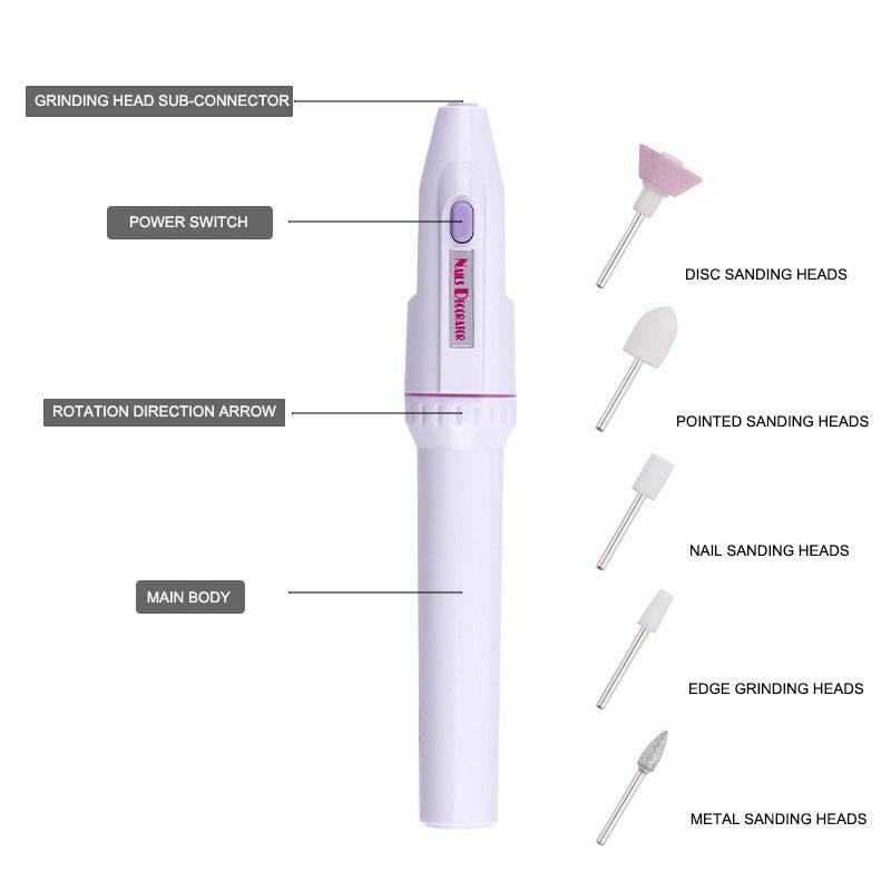 Nagelpolerare elektrisk