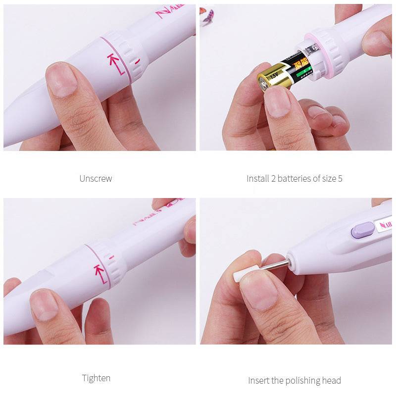 Nagelpolerare elektrisk