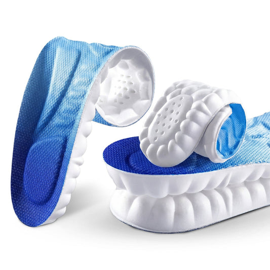 4D stötdämpande inläggssulor