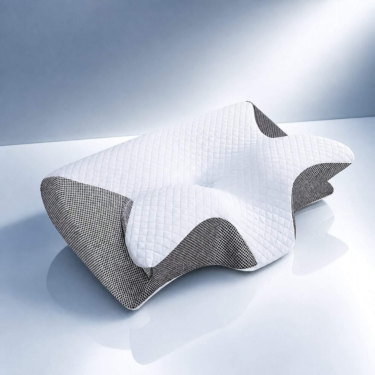 Nackkudde | Ergonomisk kudde i memory foam | Nackstöd