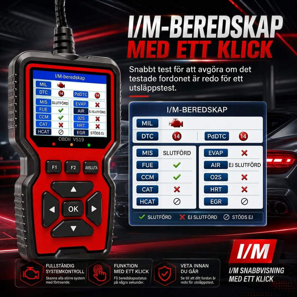 Felkodsläsare | OBD2 läsare för bil | Felkoll