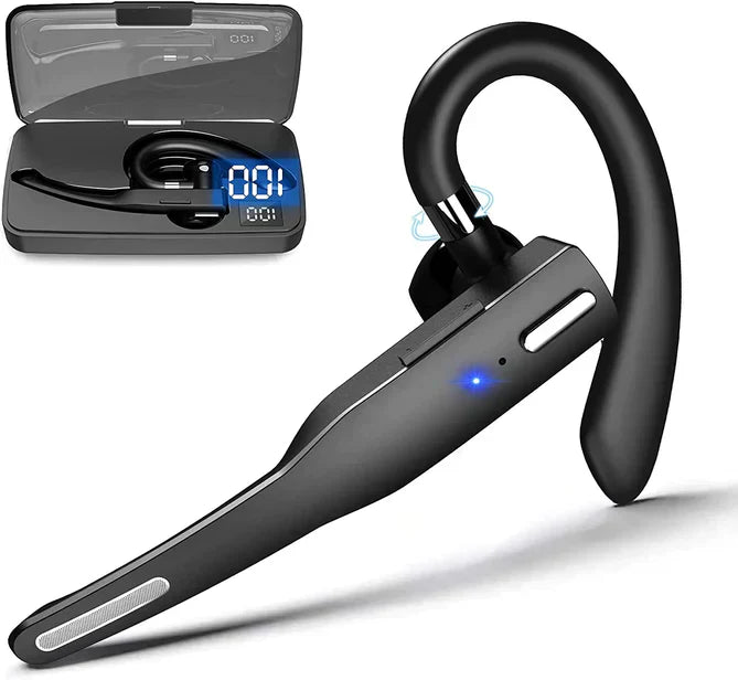 Trucker Dual Mic Trådlös Bluetooth 5.1 Brusreducerande Hörlurar