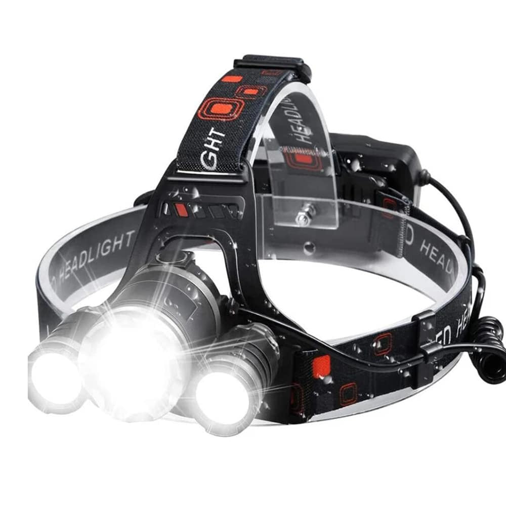 Professionell LED Pannlampa (5000 Lumen) - Multifunktionell och Uppladdningsbar