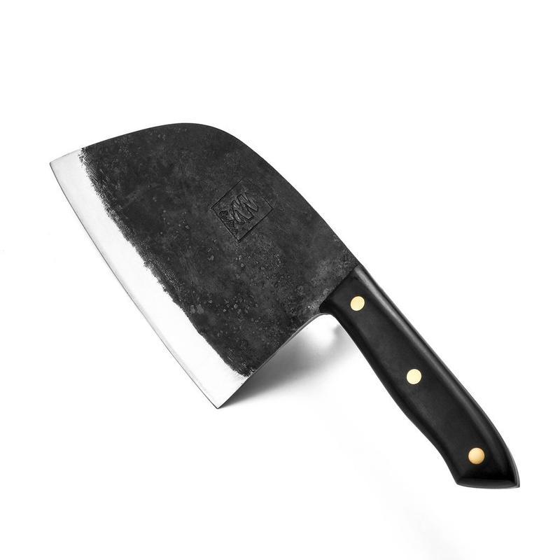 Handsmidd kolstål kockkniv Carvallo