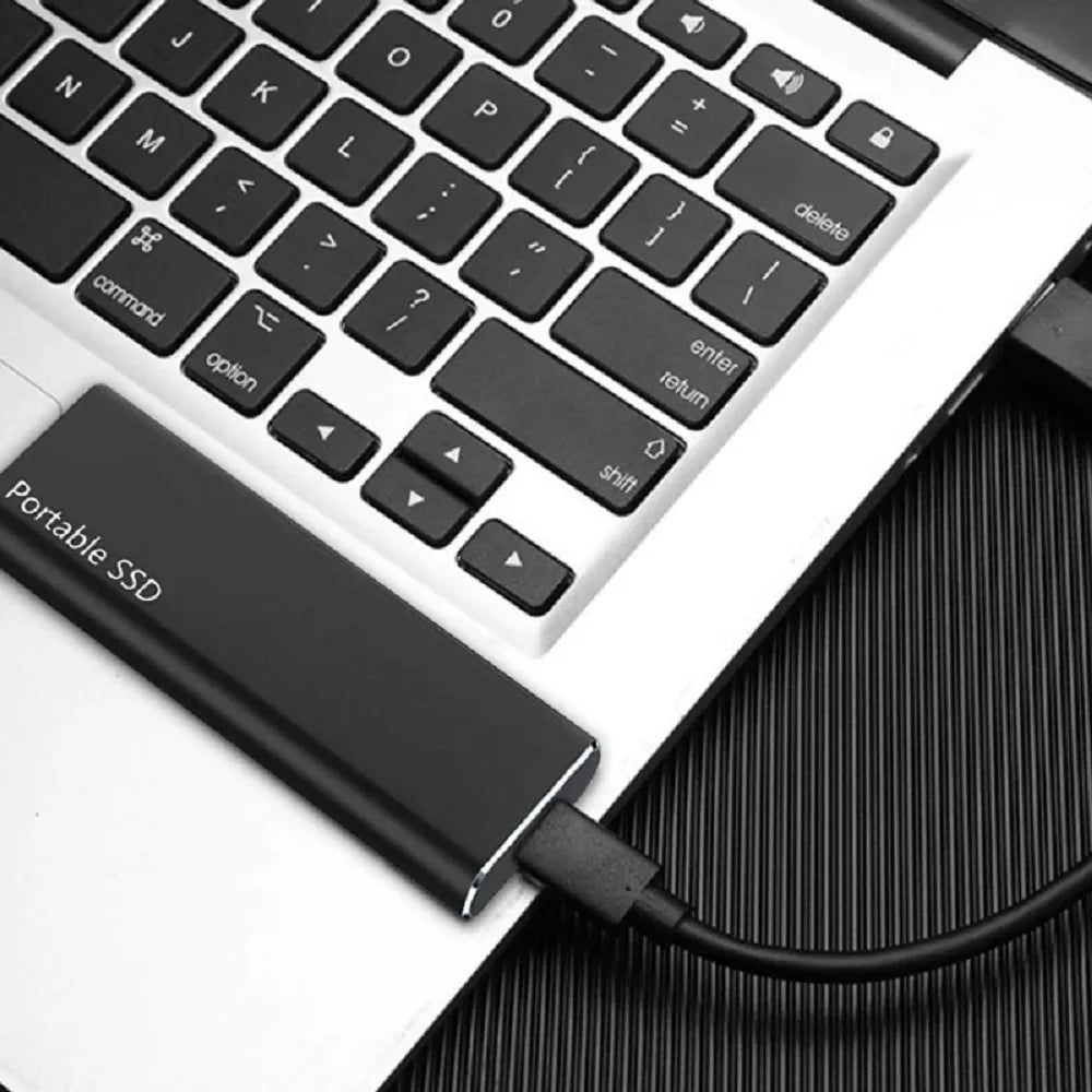 DATAVAULT 4 TB Extern Hårddisk - Ultra Tunn USB-C Lagring