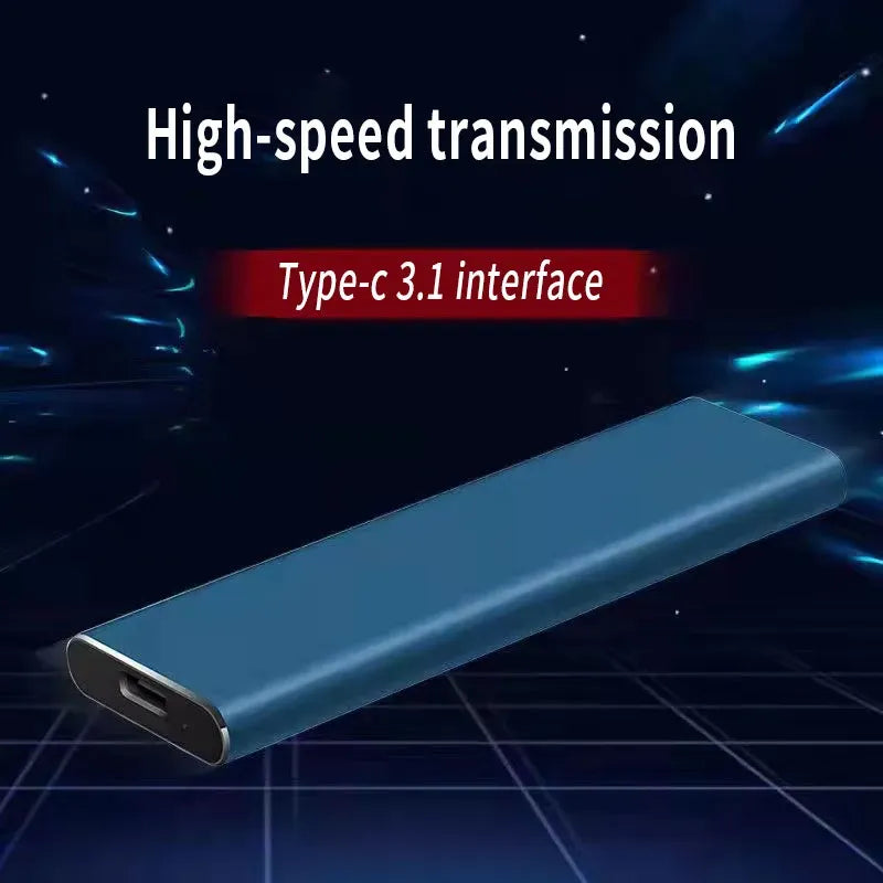 DATAVAULT 4 TB Extern Hårddisk - Ultra Tunn USB-C Lagring