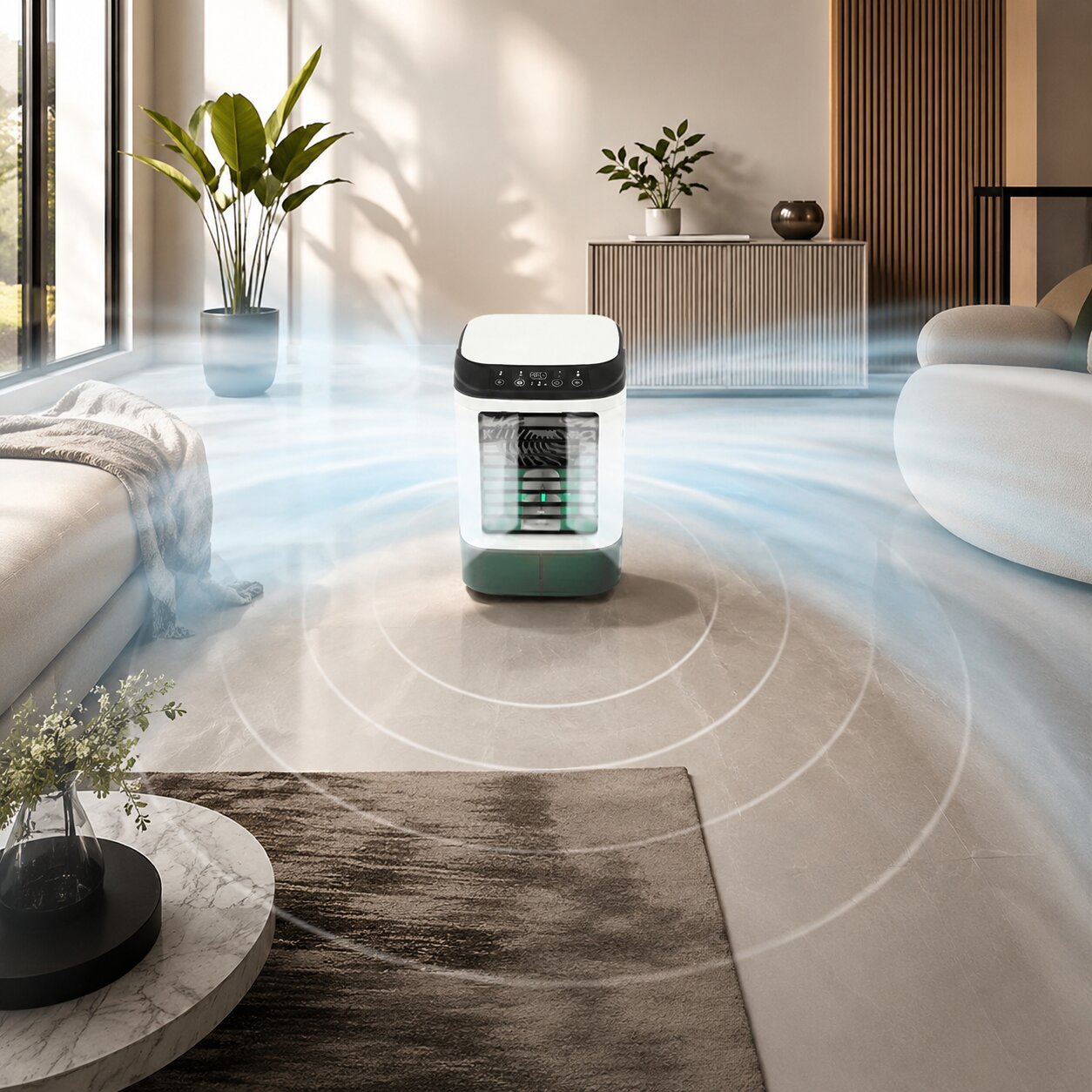USB luftkylare med vattenmist | Svaldim