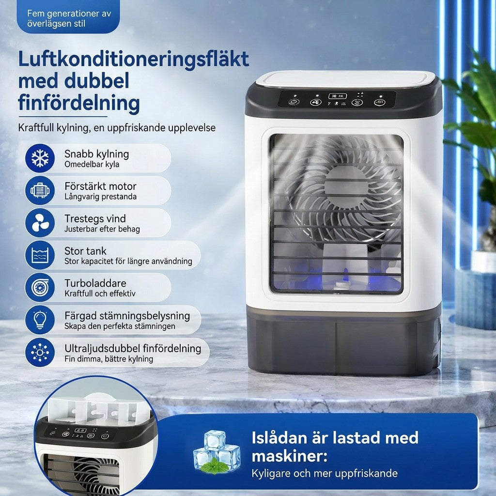 USB luftkylare med vattenmist | Svaldim